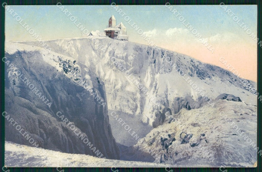 Czech Republic Riesengebirge ABRADED AK ansichtskarten XC9245 – fronte