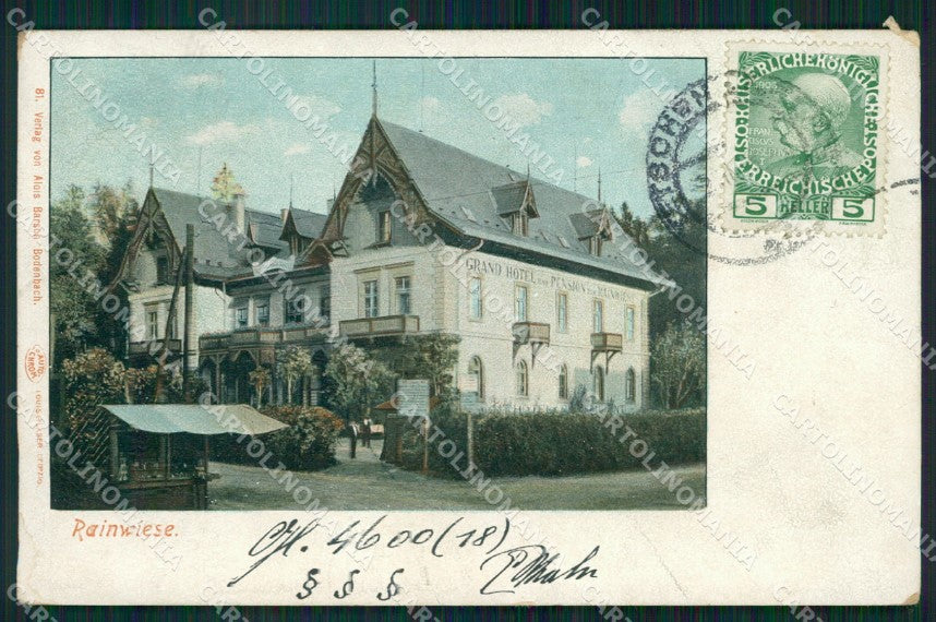 Czech Republic Mezni Louka Rainwiese AK ansichtskarten XC9247 – fronte