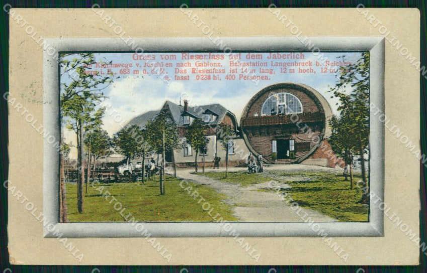 Czech Republic Javornik Jaberlich Riesenfass AK ansichtskarten XC9248 – fronte