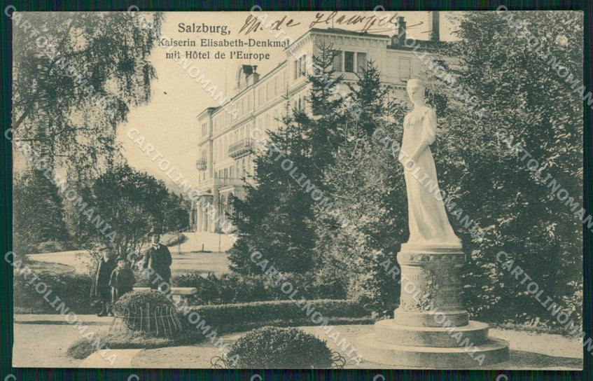 Osterreich Salzburg Hotel Europe AK ansichtskarten XC9252 – fronte