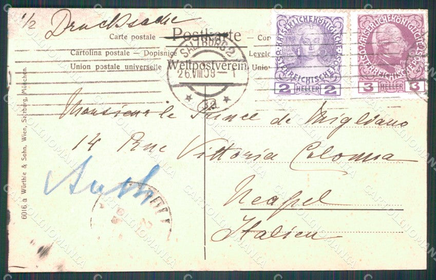 Osterreich Salzburg Hotel Europe AK ansichtskarten XC9252 – retro