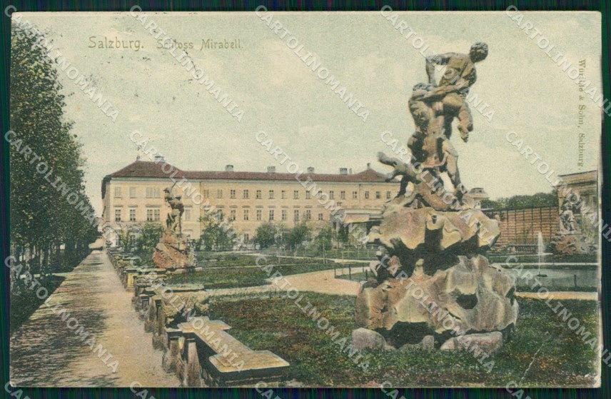 Osterreich Salzburg Schloss Mirabell AK ansichtskarten XC9262 – fronte