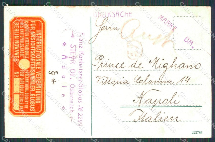 Osterreich Oberosterreich Steyr ABRADED AK ansichtskarten XC9268 – retro