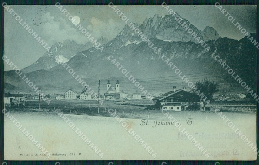Osterreich Tirol Sankt Johann AK ansichtskarten XC9285 – fronte
