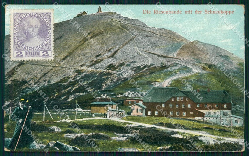 Czech Republic Snezka Schneekoppe AK ansichtskarten XC9294 – fronte