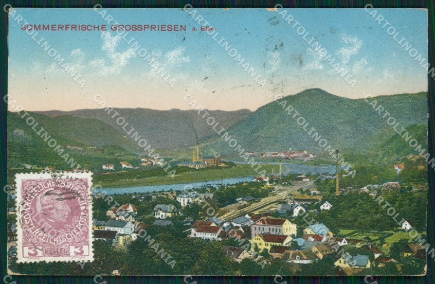Czech Republic Velke Brezno Grosspriesen AK ansichtskarten XC9303 – fronte