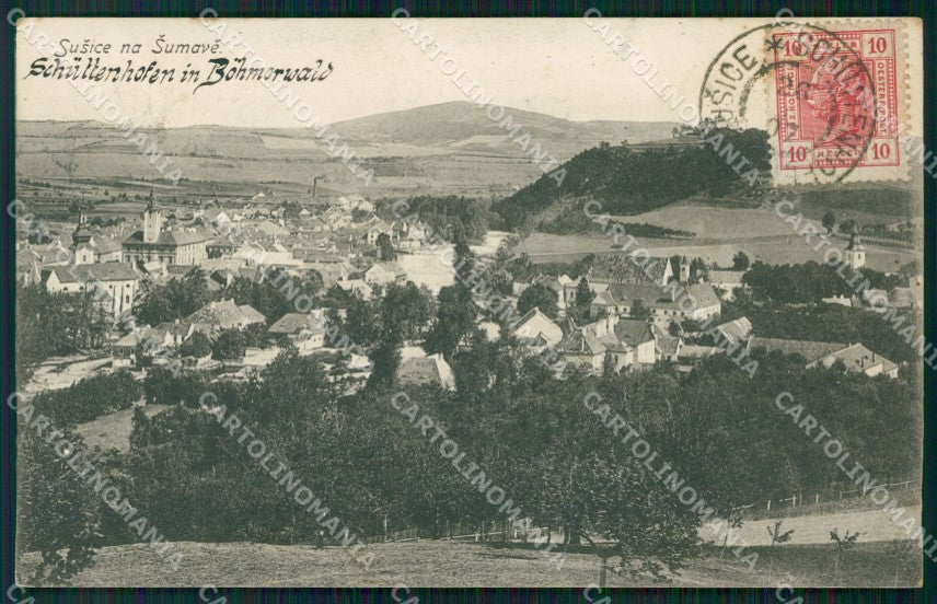 Czech Republic Susice AK ansichtskarten XC9308 – fronte