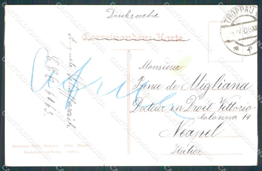 Czech Republic Opava Troppau Josefs Park AK ansichtskarten XC9320 – retro