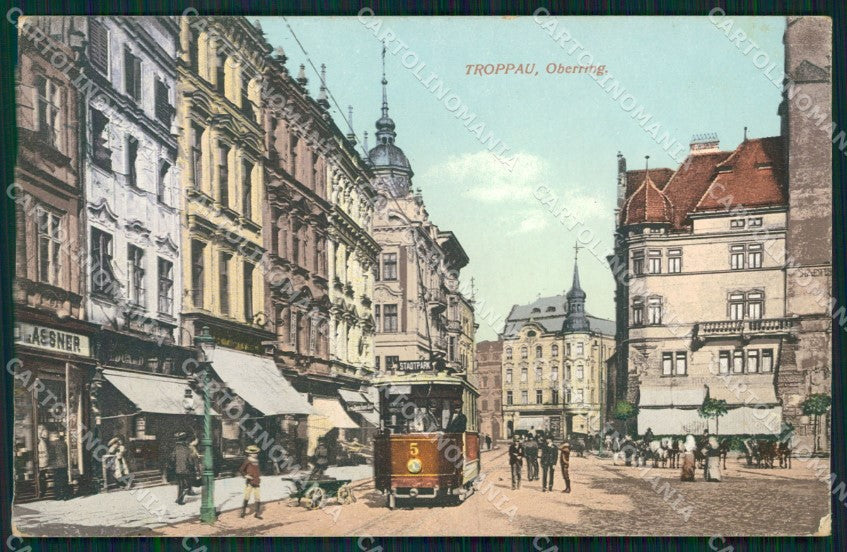 Czech Republic Opava Troppau Oberring AK ansichtskarten XC9321 – fronte