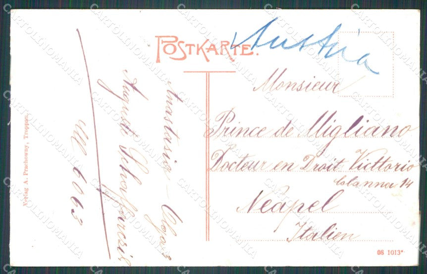 Czech Republic Opava Troppau Oberring AK ansichtskarten XC9322 – retro