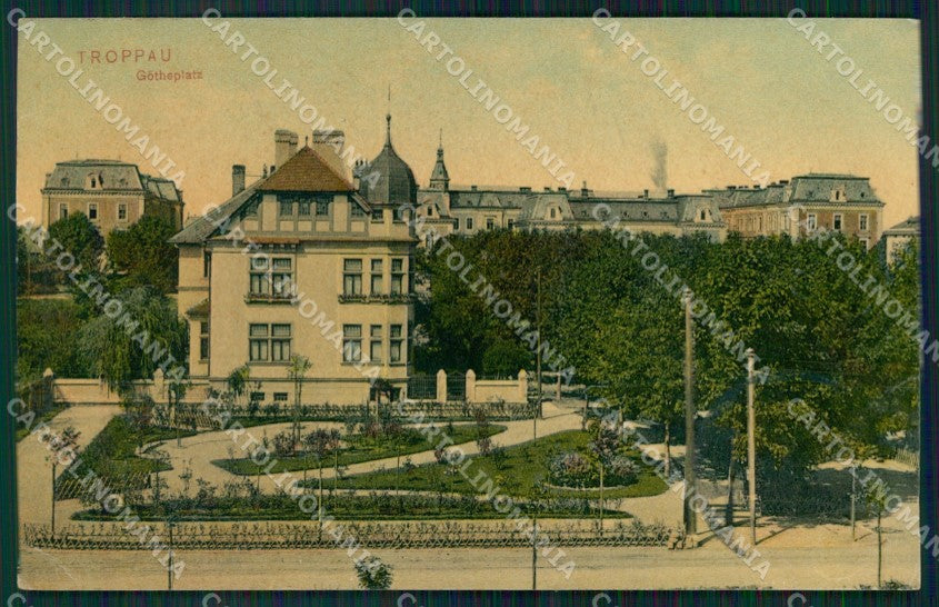 Czech Republic Opava Troppau Gotheplatz AK ansichtskarten XC9325 – fronte