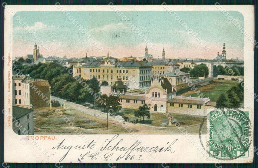 Czech Republic Opava Troppau AK ansichtskarten XC9329 – fronte
