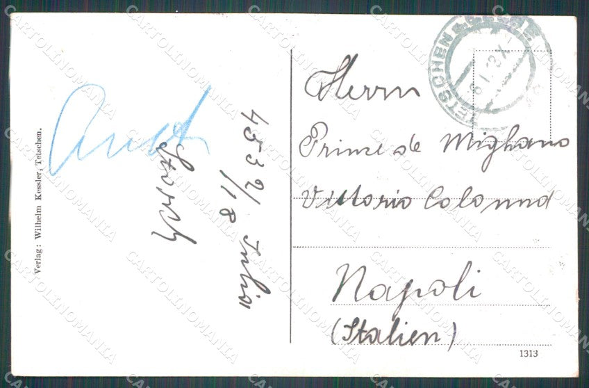 Czech Republic Decin Tetschen Bodenbach CORNER CREASED AK ansichtskarten XC9337 – retro