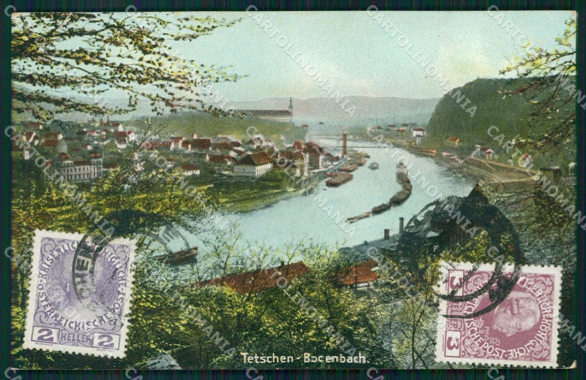 Czech Republic Decin Tetschen Bodenbach AK ansichtskarten XC9345 – fronte