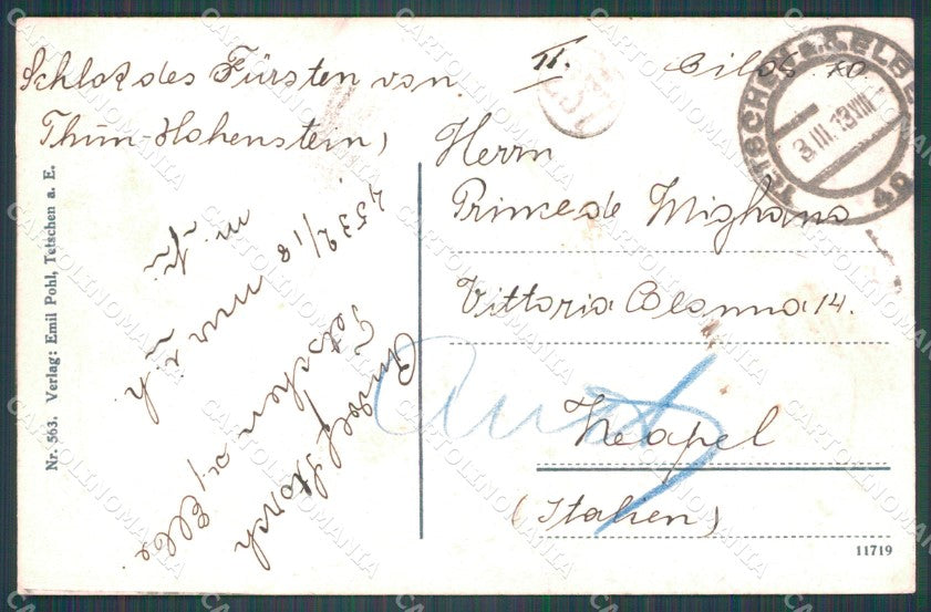 Czech Republic Decin Tetschen Bodenbach AK ansichtskarten XC9348 – retro
