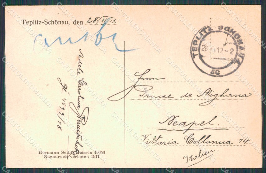 Czech Republic Teplice Teplitz Schonau AK ansichtskarten XC9351 – retro