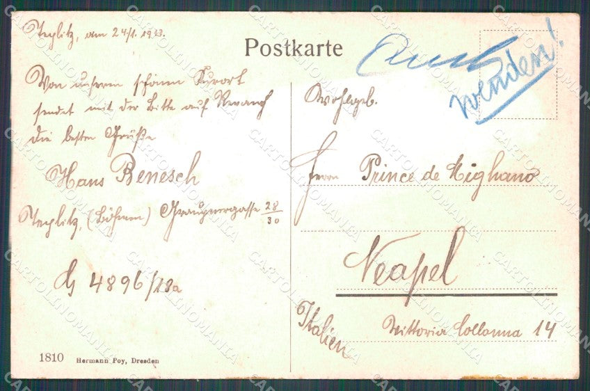 Czech Republic Teplice Teplitz Schonau AK ansichtskarten XC9355 – retro