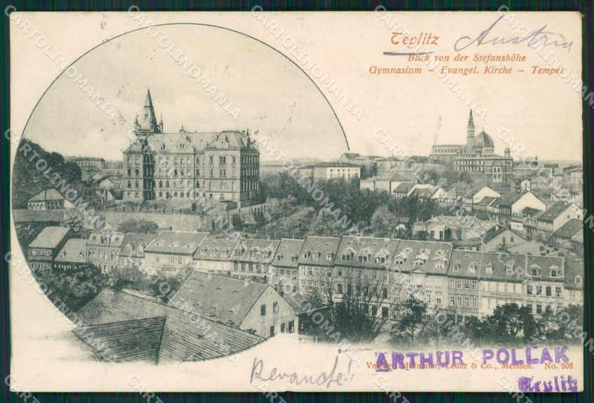 Czech Republic Teplice Teplitz Schonau AK ansichtskarten XC9360 – fronte
