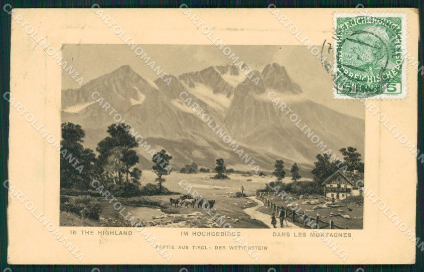 Osterreich Tirol AK ansichtskarten XC9373 – fronte