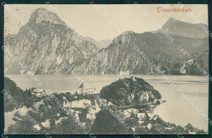 Osterreich Oberosterreich Traunkirchen AK ansichtskarten XC9375 – fronte