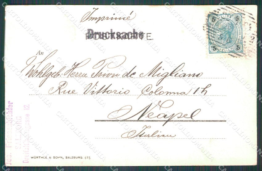 Osterreich Oberosterreich Traunkirchen AK ansichtskarten XC9375 – retro