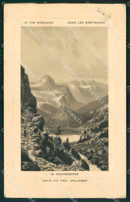 Osterreich Tirol WRINKLES AK ansichtskarten XC9376 – fronte