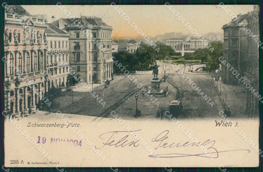 Osterreich Wien Ledermann serie 235 A AK ansichtskarten XC9389 – fronte