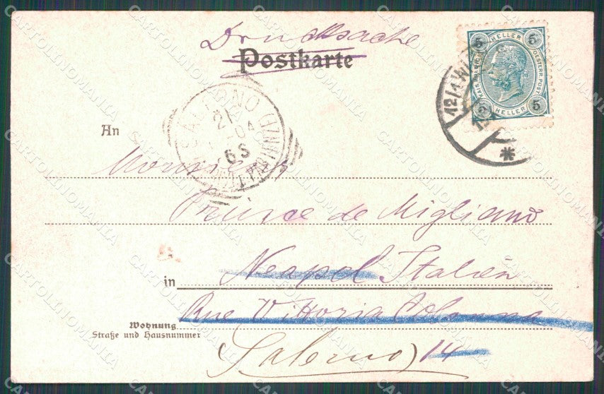 Osterreich Wien Ledermann serie 235 A AK ansichtskarten XC9389 – retro