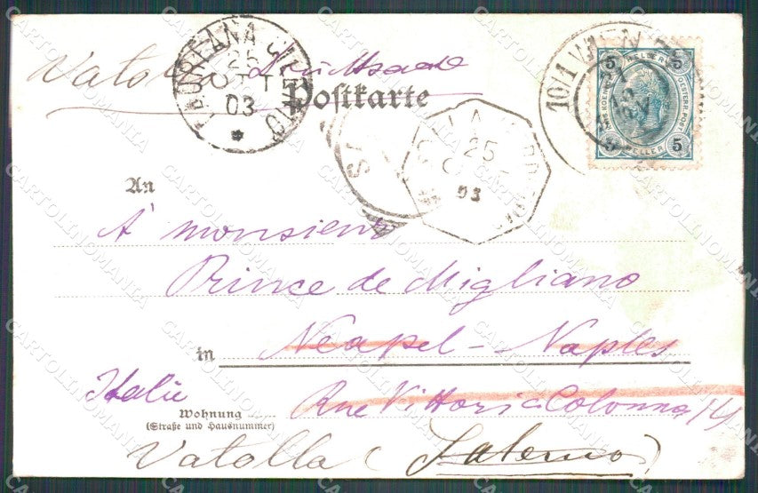Osterreich Wien Ledermann serie 5253 C AK ansichtskarten XC9390 – retro
