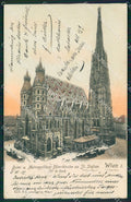 Osterreich Wien Dom Ledermann serie 415 A AK ansichtskarten XC9393 – fronte