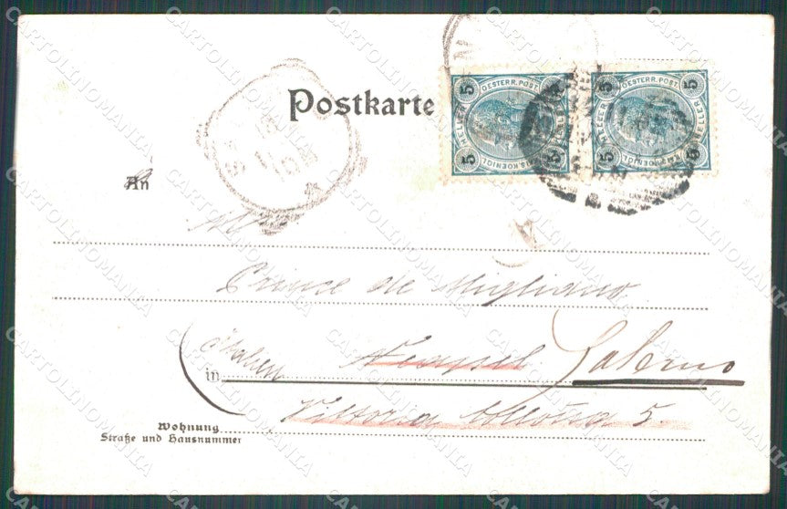 Osterreich Wien Dom Ledermann serie 415 A AK ansichtskarten XC9393 – retro