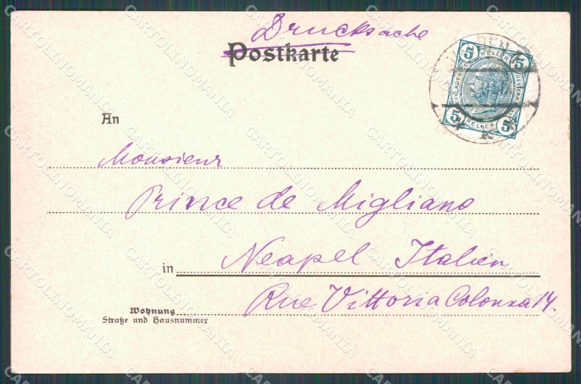 Osterreich Wien Karlsplatz Ledermann serie 6585 AK ansichtskarten XC9397 – retro