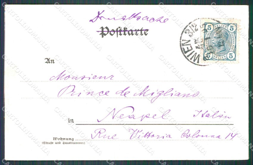 Osterreich Wien Praterstern Ledermann serie 5430 C AK ansichtskarten XC9405 – retro
