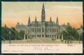 Osterreich Wien Rathaus Ledermann serie 6518 C AK ansichtskarten XC9407 – fronte