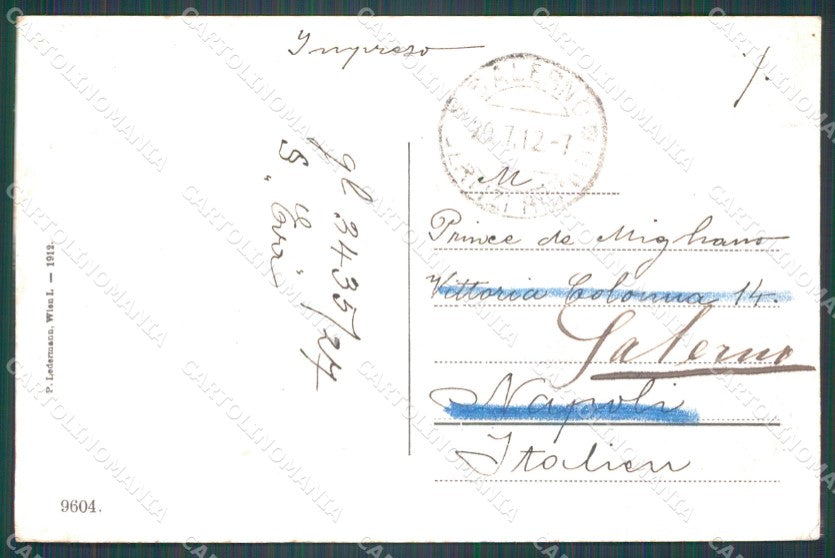Osterreich Wien Ledermann serie 9604 AK ansichtskarten XC9414 – retro