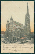 Osterreich Wien Dom Ledermann serie 415 A TEARED AK ansichtskarten XC9419 – fronte