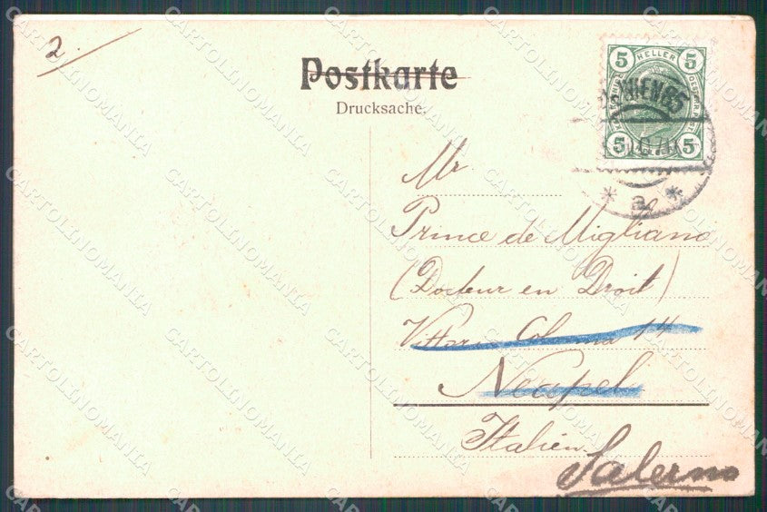 Osterreich Wien Ledermann serie 5399 C UNGLUED AK ansichtskarten XC9424 – retro