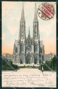 Osterreich Wien Votivkirche Ledermann serie 1580 AK ansichtskarten XC9429 – fronte