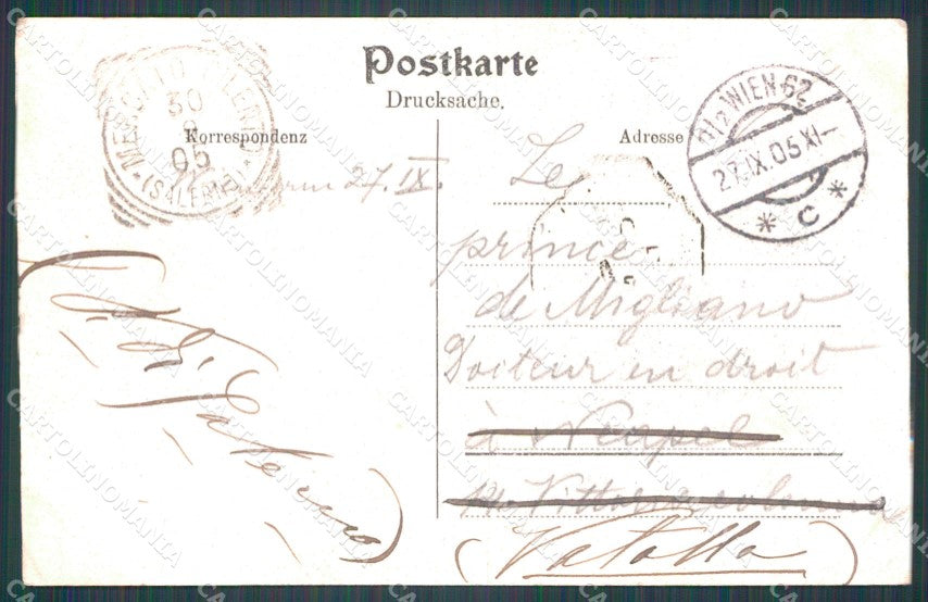Osterreich Wien Votivkirche Ledermann serie 1580 AK ansichtskarten XC9429 – retro