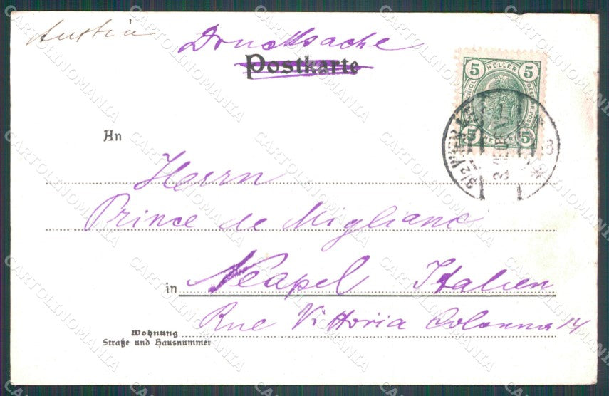 Osterreich Wien Dom Ledermann serie 7879 AK ansichtskarten XC9447 – retro