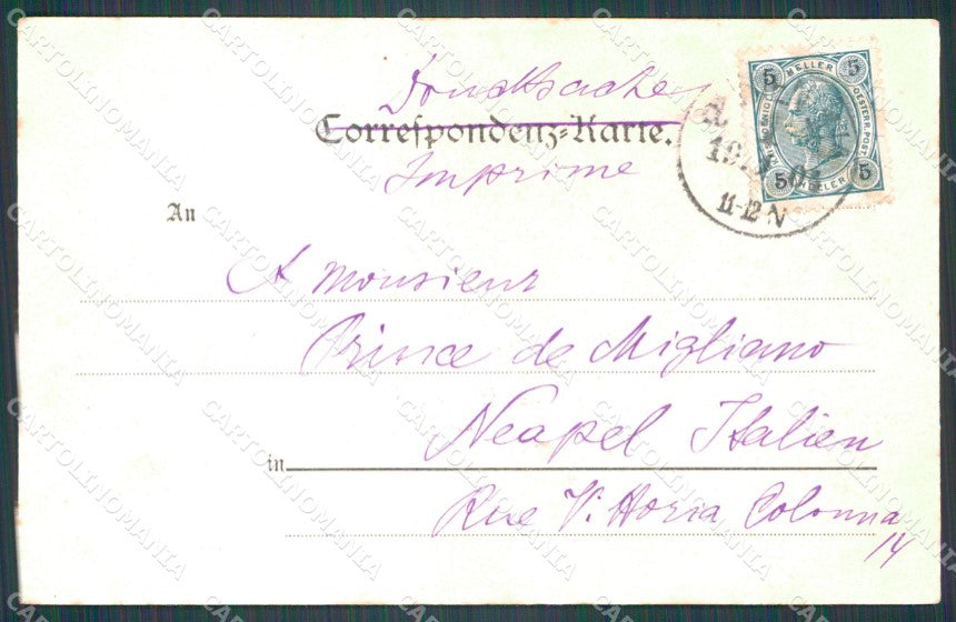 Osterreich Wien Stadtpark Leclerc serie 59 AK ansichtskarten XC9452 – retro