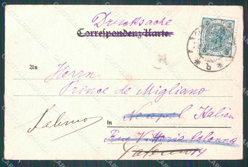 Osterreich Wien Karlsplatz Leclerc serie 183 AK ansichtskarten XC9454 – retro