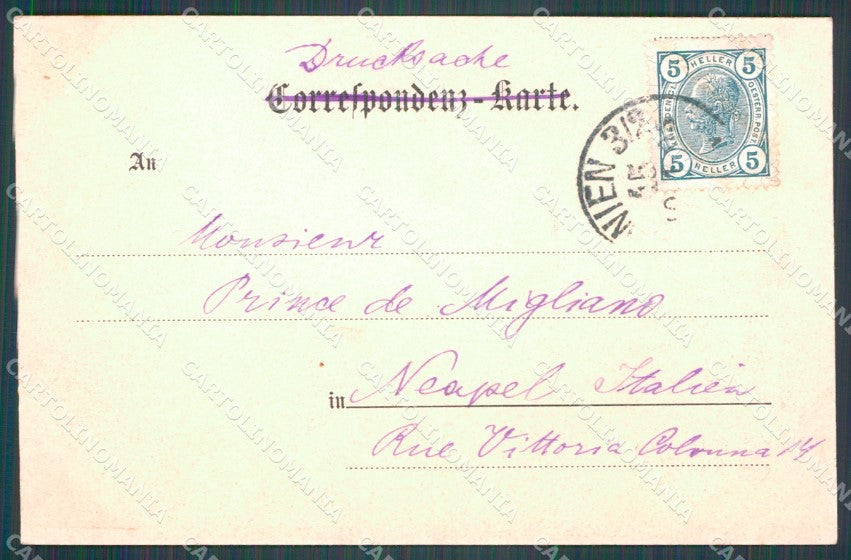 Osterreich Wien Leclerc serie 25 AK ansichtskarten XC9456 – retro