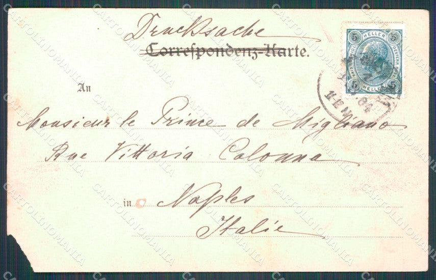 Osterreich Wien Franz Josef Kai Leclerc serie 108 AK ansichtskarten XC9461 – retro