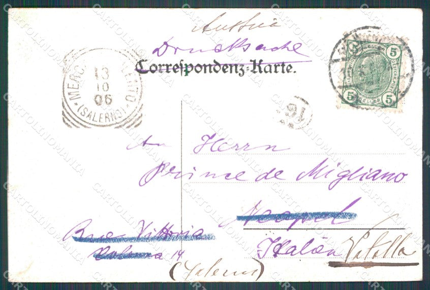 Osterreich Wien Wurstl Prater Leclerc serie 196 AK ansichtskarten XC9467 – retro