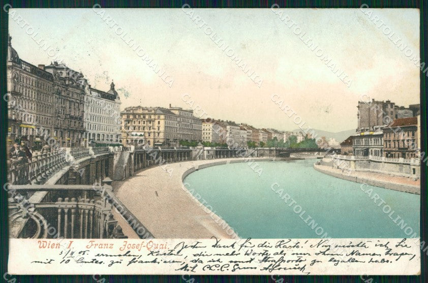 Osterreich Wien Franz Josef Quai AK ansichtskarten XC9471 – fronte