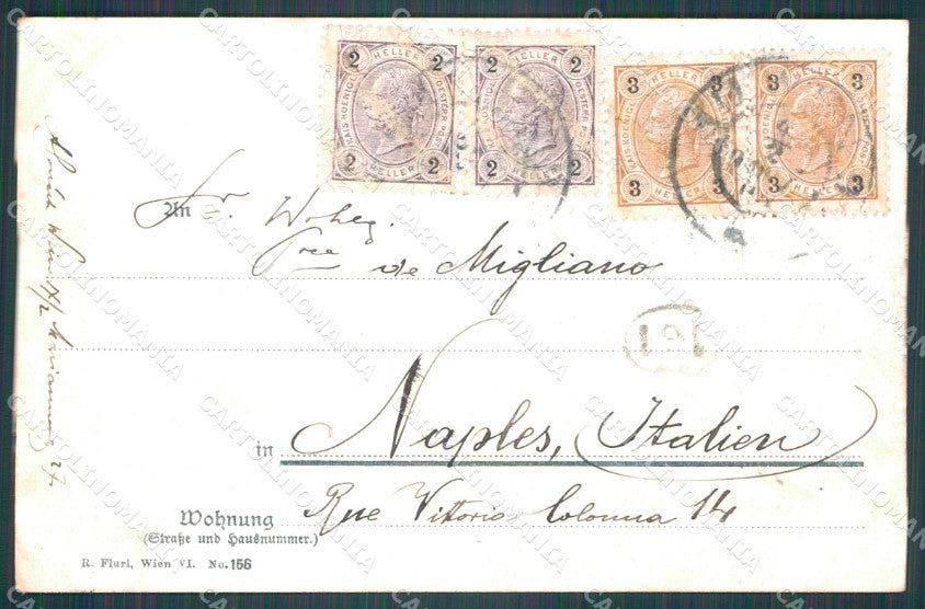 Osterreich Wien Franz Josef Quai AK ansichtskarten XC9471 – retro