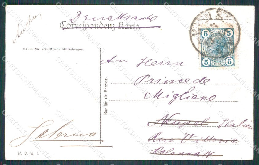 Osterreich Wien Anzengruber Denkmal AK ansichtskarten XC9483 – retro