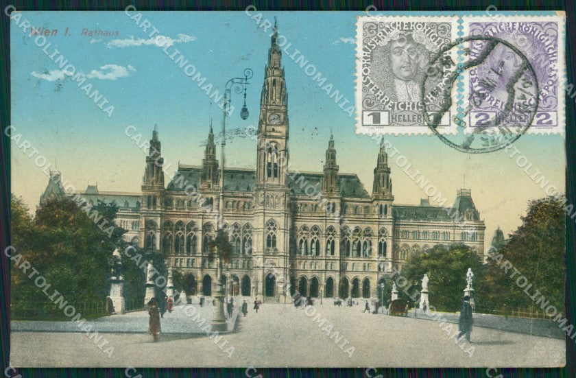 Osterreich Wien Rathaus AK ansichtskarten XC9493 – fronte