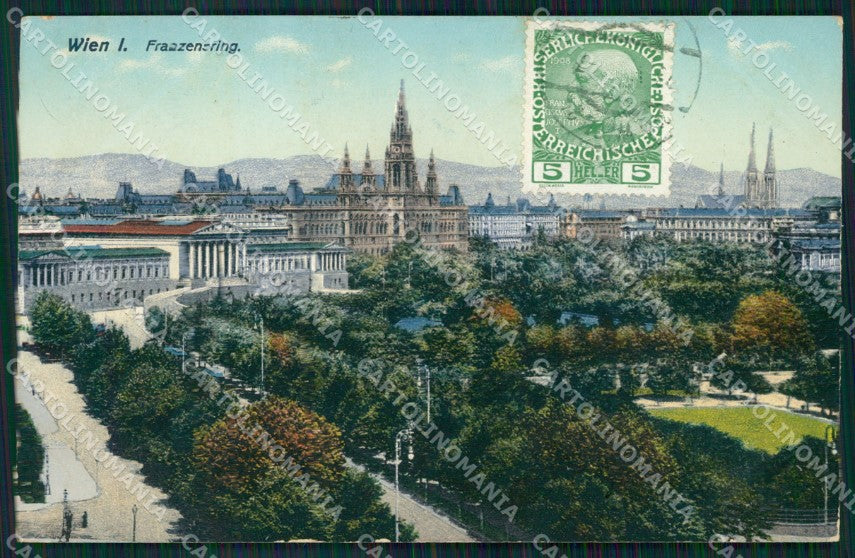 Osterreich Wien Franzensring AK ansichtskarten XC9502 – fronte